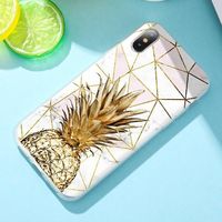 Case for Samsung Galaxy A5 A7 A3 J3 J5 J7 Marble Fruit Pineapple Case for Samsung S8 S9 S7 Note 8 9