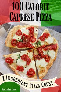 This is the easiest, quickest, no rise pizza crust. With just two ingredients, Greek yogurt and self-rising flour, you can have homemade caprese pizza for lunch in under 20 minutes.