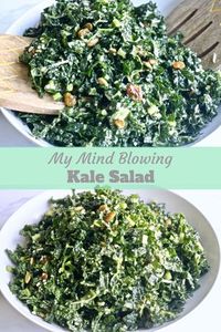 My mind blowing kale salad