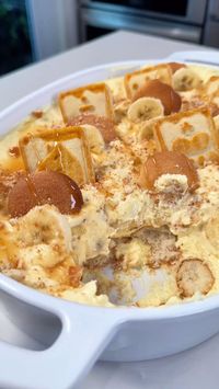 Learn how to make the ultimate banana pudding that earned me the title of 'HOSTESS WITH THE MOSTESS'! I've teamed up with @lalecherausa sweet condensed milk to bring you this delightful recipe. Find the full details on my blog. When you try it, it's a chef kiss 🥰😘#bananapudding #dessertrecipe #sweettreats