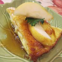 German Pear Pancake