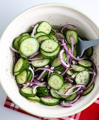 Easy Cucumber Salad - Mommy Hates Cooking