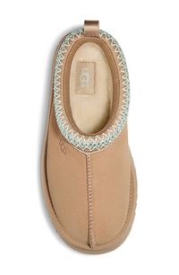 They'll love to lounge in a slipper made with UGGplush, a moisture-wicking textile made from a wool-rich blend crafted to feel and wear like genuine shearling. Cushioned footbed Leather upper/UGGplush recycled wool–blend lining/synthetic sole Imported