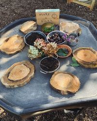 Just appreciating a tidy (ish) mud kitchen! 😁🌿 . . . #mudkitchen #preschool #playoutside #letthemplay #earlyyears #childminder… | Instagram