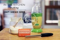 Green Cleaning DIY - Soapy Surface Scrub