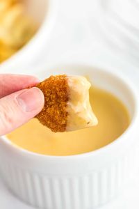 Copycat Chick-fil-A sauce made with only 4 ingredients! Tastes JUST like the real thing!