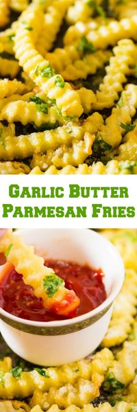 Garlic Butter Parmesan Fries