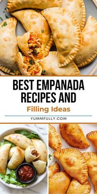 Hand-held meals like empanadas are satisfying, convenient and amazing-tasting! These savory and sweet Empanada Recipes and Filling Ideas that go from classic beef and cheese empanadas to creative dessert fillings, offer deliciously filled flaky crust that you can grab any time of the day!