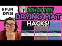 5 Incredible DIY Projects with Dollar Tree Drying Mats You Won't Believe! - YouTube