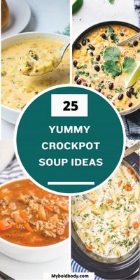 Enjoy these 25 incredible crockpot soup recipes to satisfy your cravings this season. These slow cooker soups are easy to make, full of flavor, and super nutritious too, and make for a nice side or main. From classic delicacies like the chicken noodle soup, to lentil soup, pumpkin, beef barley, tortilla, vegetable soups, taco, stuffed pepper, and much more.