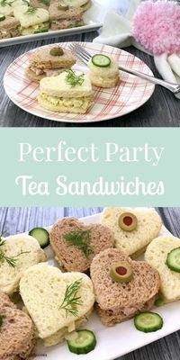 Adorable little Heart Tea Sandwiches are perfect for Valentine’s Day party, or any lunch party. Adults Love them because they are finger food, but your kids will love the cute little shapes and eat them up. So think of a sandwich in a different way and make a batch of Valentines Party Tea Sandwichs.