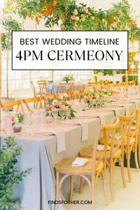 The timeline of your wedding can make or break your big day. Thats why crafting the perfect wedding day timeline for your 4pm ceremony is essential for a seamless celebration. Explore expert tips and creative ideas to plan each moment from morning to night!