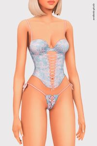 Best Sims 4 Lingerie CC Finds (Lookbook + Links to Download) - Aesthetic Pixelz