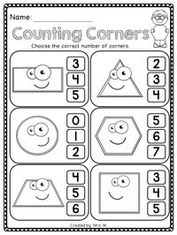 2D Shapes - Counting Corners