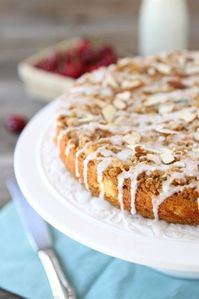 Cherry Almond Cake Recipe