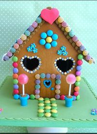 Hansel and Gretel Candy House cake