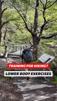 Hiking, Trekking & Mountaineering | Training for a mountain or a multi-day trek? 🏔️ Focus on these lower body exercises! Choose 2-3 exercises from each category for your… | Instagram