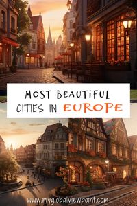 Looking to visit Europe and aren't sure where to go? Here are the most beautiful cities in Europe you should know about. Add these charming, fairytale destinations to your European bucket list!