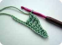 crochet leaf tutorial