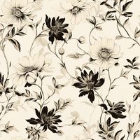 Our Fiona Floral wallpaper is a captivating fusion of classic elegance and modern simplicity. This timeless design showcases a delicate floral pattern in sophisticated black and white tones, adding a touch of refined charm to your living space. The intricate detailing of the blossoms creates a visually stunning and harmonious atmosphere, perfect for bedrooms, dining areas, or any room seeking a timeless aesthetic. 24" Pattern Repeat