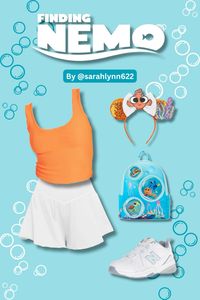 Disney bound outfit inspired by Nemo from Finding Nemo!🐟🧡 #disney #disneybound #disneybounding #fashion #nemo #findingnemo #disneyland #disneyworld #ootd #disneyparks #loungefly #newbalance #activewear #disneyfashion #disneyootd #amazoninfluencer #amazonfashion