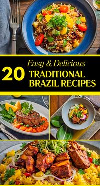 Traditional Food of Brazil: Discover South American Recipes with a focus on Brazilian Food and traditional Brazilian dishes. Enjoy Brazilian Recipes, including Brazilian chicken and Brazilian side dishes, that capture the rich flavors of Brazilian cuisine. Perfect for those interested in South American dishes, these Recipes offer a delicious taste of Brazil’s diverse culinary culture.