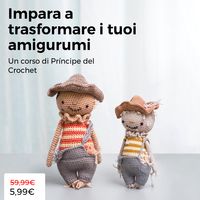 Impara a creare amigurumi con i punti catenella e dai vita a personaggi con uno stile personalizzato