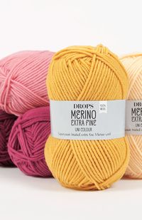 DROPS Merino Extra Fine - Superwash treated extra fine merino wool