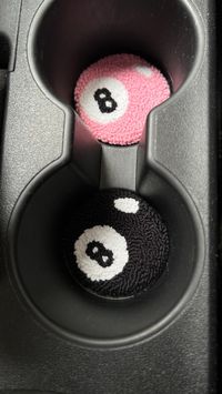 Magic 8 Ball Car Coasters Set of 2 Car Coaster Car - Etsy Mexico