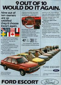 1982 Ford Escort by coconv, via Flickr