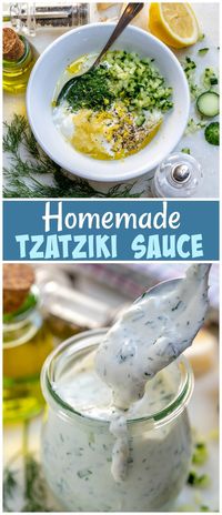 Rachel's Flavorful Homemade Tzatziki Sauce for Clean Eating! | Clean Food Crush