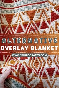 Overlay Mosaic Crochet Blanket