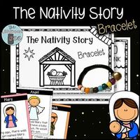 Joy to the world! Help little ones remember the story of Jesus' birth with this retelling bracelet. Using a pipe cleaner, pony beads, and a jingle bell, each student can build his/her own bracelet while listening to the events of the Nativity. The story provided with this resource has been simplifie...