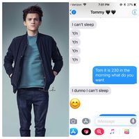 Urgh.. I dunno if this is that good... What do you all think? QOTD: Who is your favorite Holland? AOTD: Sam or Tom @tomholland2013 @samholland1999 Tags: #tomhollandimagines #comeover #lobster #friedchicken #tommy #spiritanimal