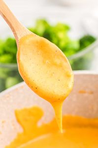 Don't buy jarred cheese sauce ever again! This easy 10 minute homemade cheese sauce recipe is so delicious!