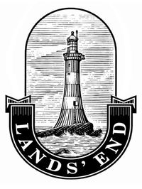 Lands' End Logo Identity Illustrated by Steven Noble