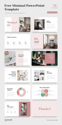 It’s a good approach to use a minimal PowerPoint template when you plan to create a presentation. Because minimalist design will not distract your audience. So, our professional designers have designed this free minimal PowerPoint template.