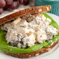 This copycat Arby's chicken salad is easy to make with a few simple ingredients. This Arby's chicken salad recipe is perfect for a quick lunch or light dinner. 