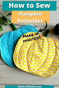 We are so excited for Fall that we just couldn't wait to show you these customized pumpkin potholders. This fantastic DIY sewing project is made easy when you follow this detailed tutorial. If you are looking for a great free sewing craft for Fall look no further. These pumpkin potholders are so much fun.