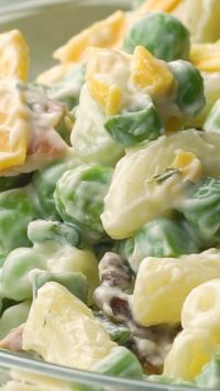 Cracked Out Pea Salad Recipe [Video] | Pea salad recipes, Delicious salads, Salad recipes