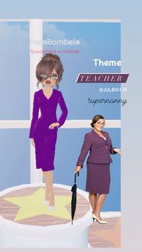 Dress to impress - theme: teacher👩🏻‍🏫 - supernnany- feel free to use! 🤍#robloxtrend #robloxdresstoimpress #robloxoutfitideas #robloxfemalefit #dresstoimpress #supernanny #teacher