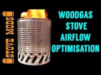 WOODGAS STOVE AIRFLOW OPTIMISATION AND SECOND BOILING TEST