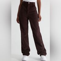 Corduroy Brown 90s Bf Carpenter Pacsun Pants - New With Tags Size 27