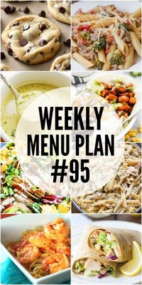 Weekly menu plan #95