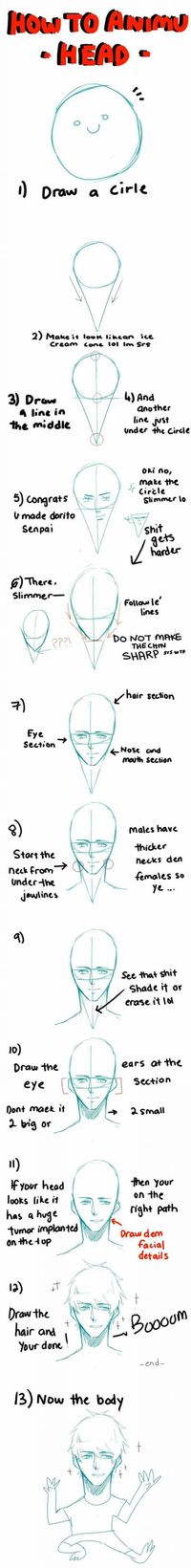 How to draw anime - 9GAG