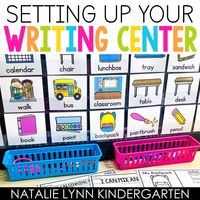 Setting Up Your Writing Center in Kindergarten or 1st Grade - Natalie Lynn Kindergarten