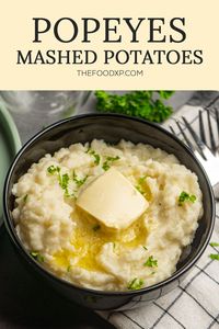 Enjoy the classic Popeyes Mashed Potatoes at home with this easy-to-follow recipe. Perfectly creamy and seasoned to perfection, it's a crowd-pleaser.