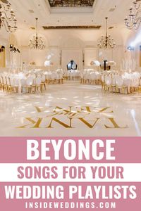 Get the party started with Beyonce's best wedding songs! From "Love On Top" to "Crazy in Love," make your big day unforgettable with Queen Bey's epic hits. See our top picks on Inside Weddings.