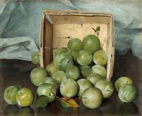 Artwork: Joseph Decker, "Green Plums," c. 1885 #Decker #Teachers #K12 #artsed #art