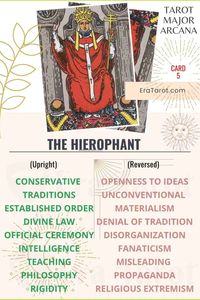 The Hierophant Tarot Card Meaning, Reversed, Yes and No, Love Life | Tarot Card Meaning | Sprisitual Guidance | Spiritual | Meaning | Tarot Card Reading | Fortune-Teller | Future Predictions | Spirituality | Prediction | Big Decision | What Tarot Means | #TarotCardMeanings #Tarot #MajorAcarna #TheHierophant